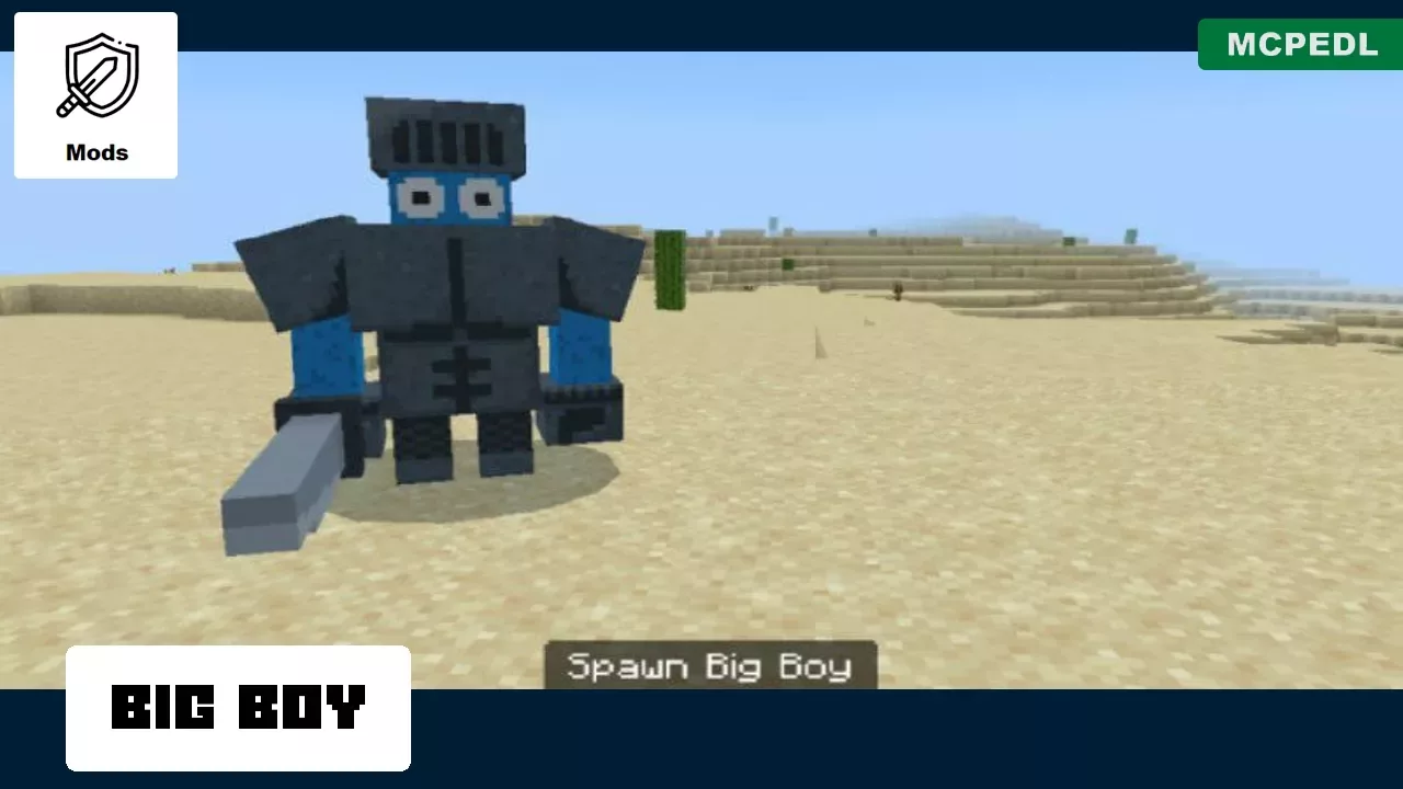 Big Boy from Witcher Mod for Minecraft PE