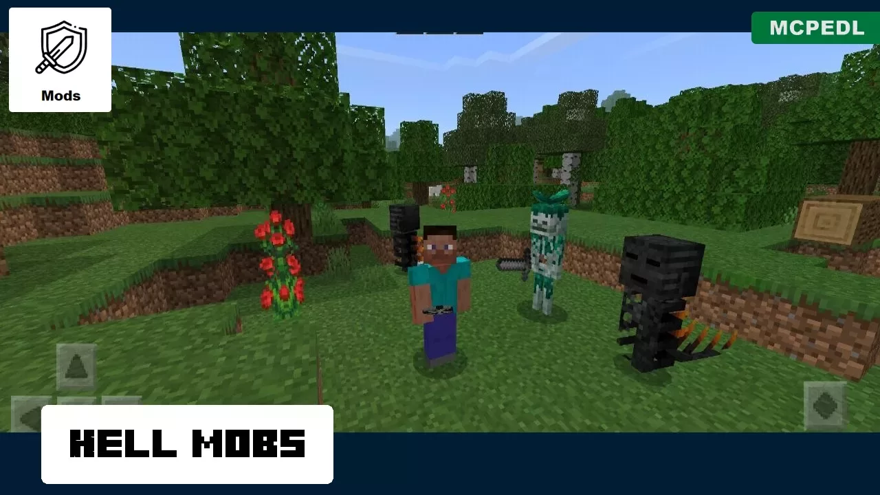 Mobs from Hell Mod for Minecraft PE