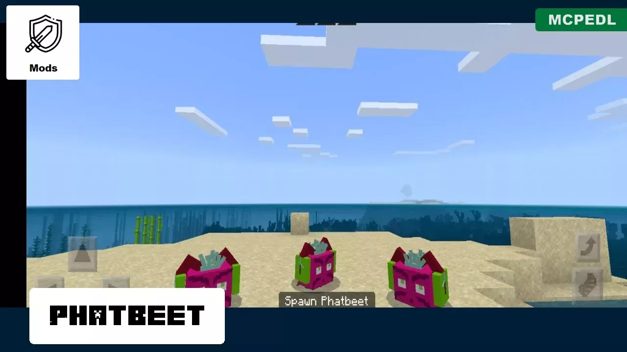 Phatbeet from Plants vs Zombies Mod for Minecraft PE