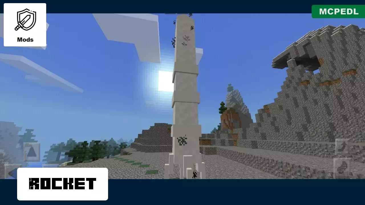 Rocket from Space Mod for Minecraft PE