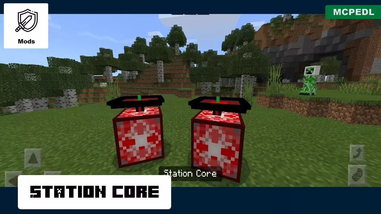 Station Core from Space Mod for Minecraft PE