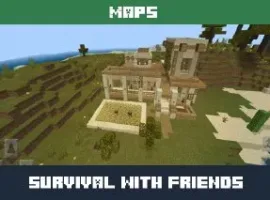 Survival with Friends Map for Minecraft PE