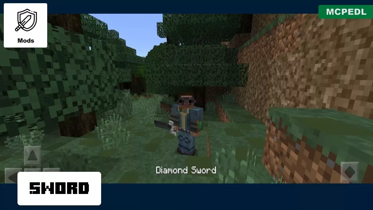 Sword from Fallout Mod for Minecraft PE