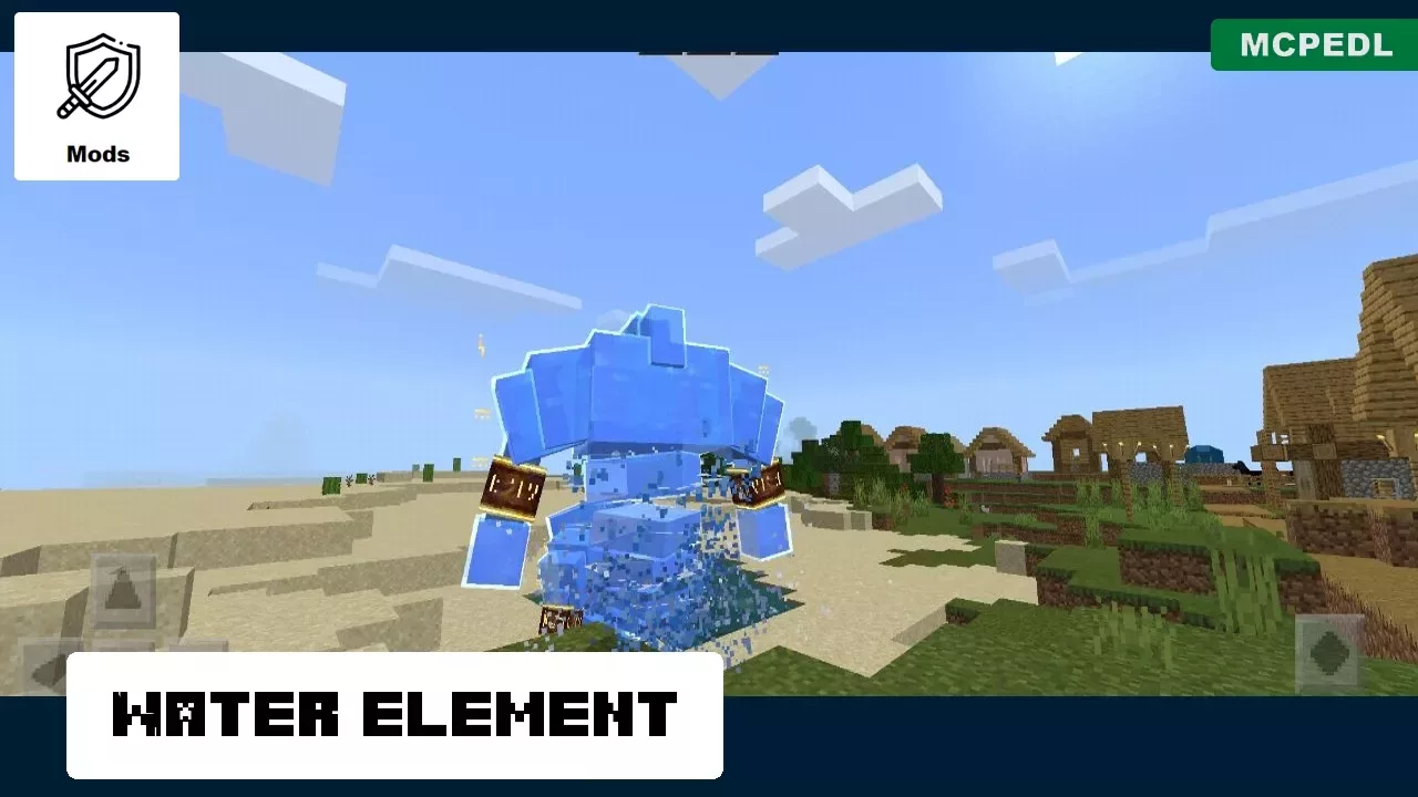 Water Element from Warcraft Mod for Minecraft PE