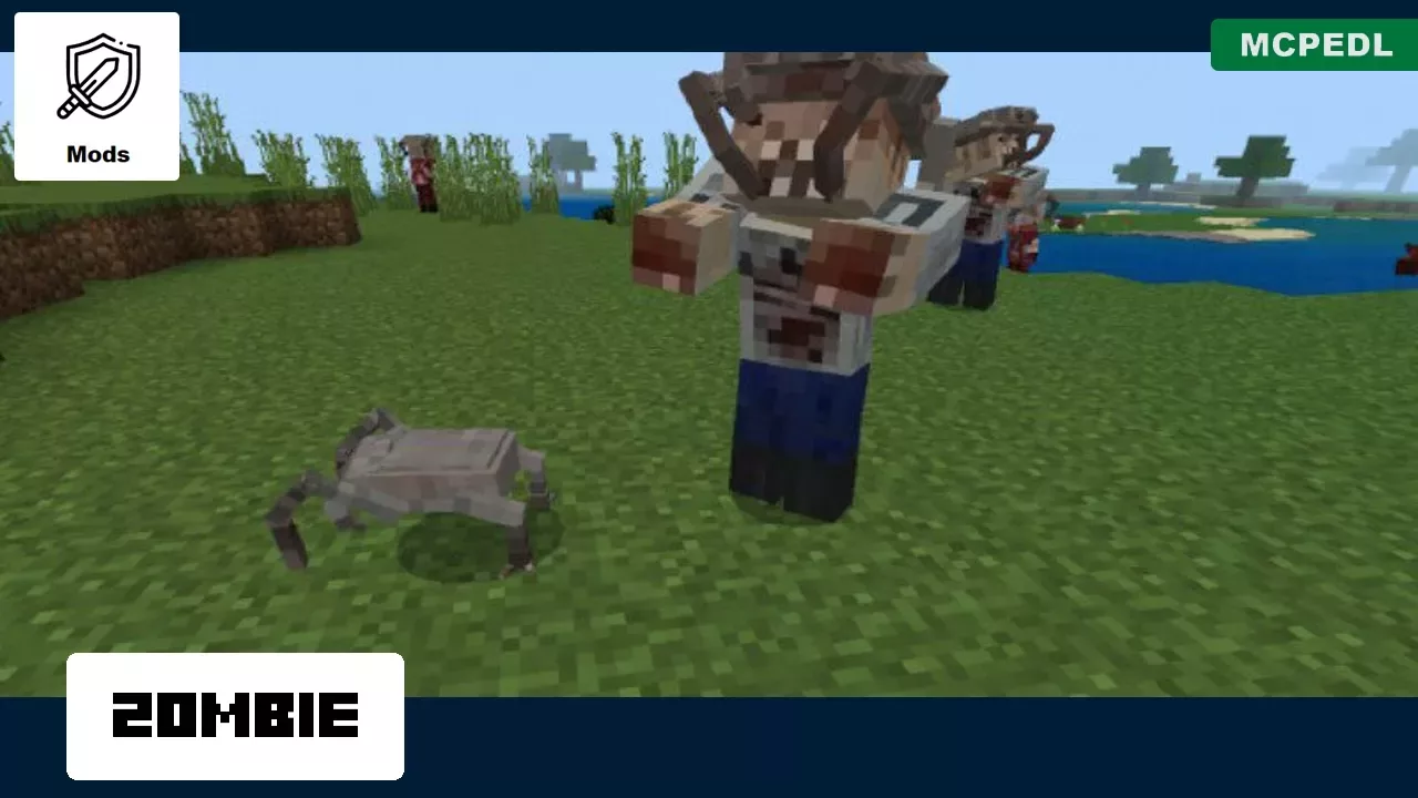 Zombie from Half Life Mod for Minecraft PE