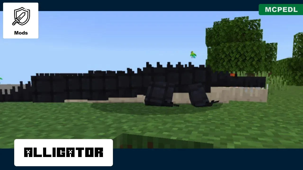 Alligator from Eagle Mod for Minecraft PE