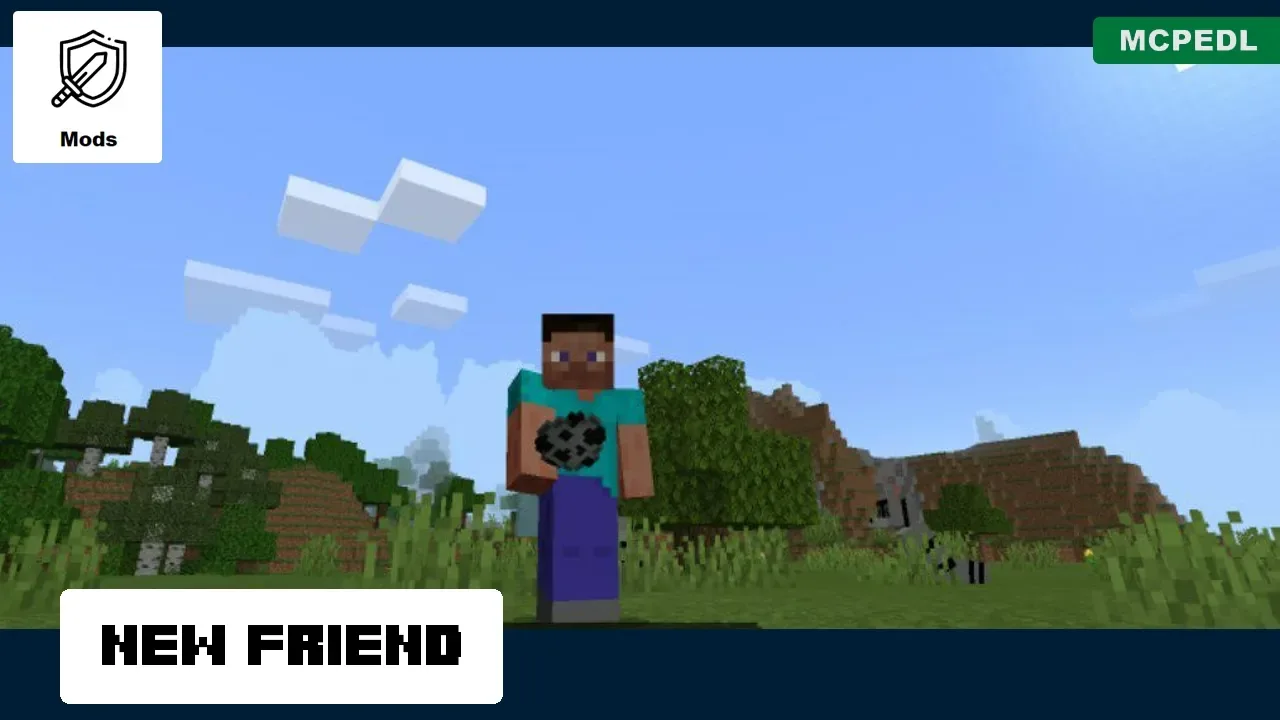 Friend from Raccoon Mod for Minecraft PE