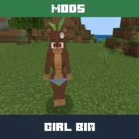 Girl Bia Mod for Minecraft PE