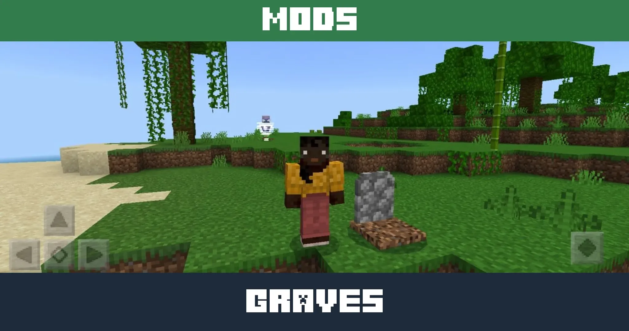 Graves Mod for Minecraft PE