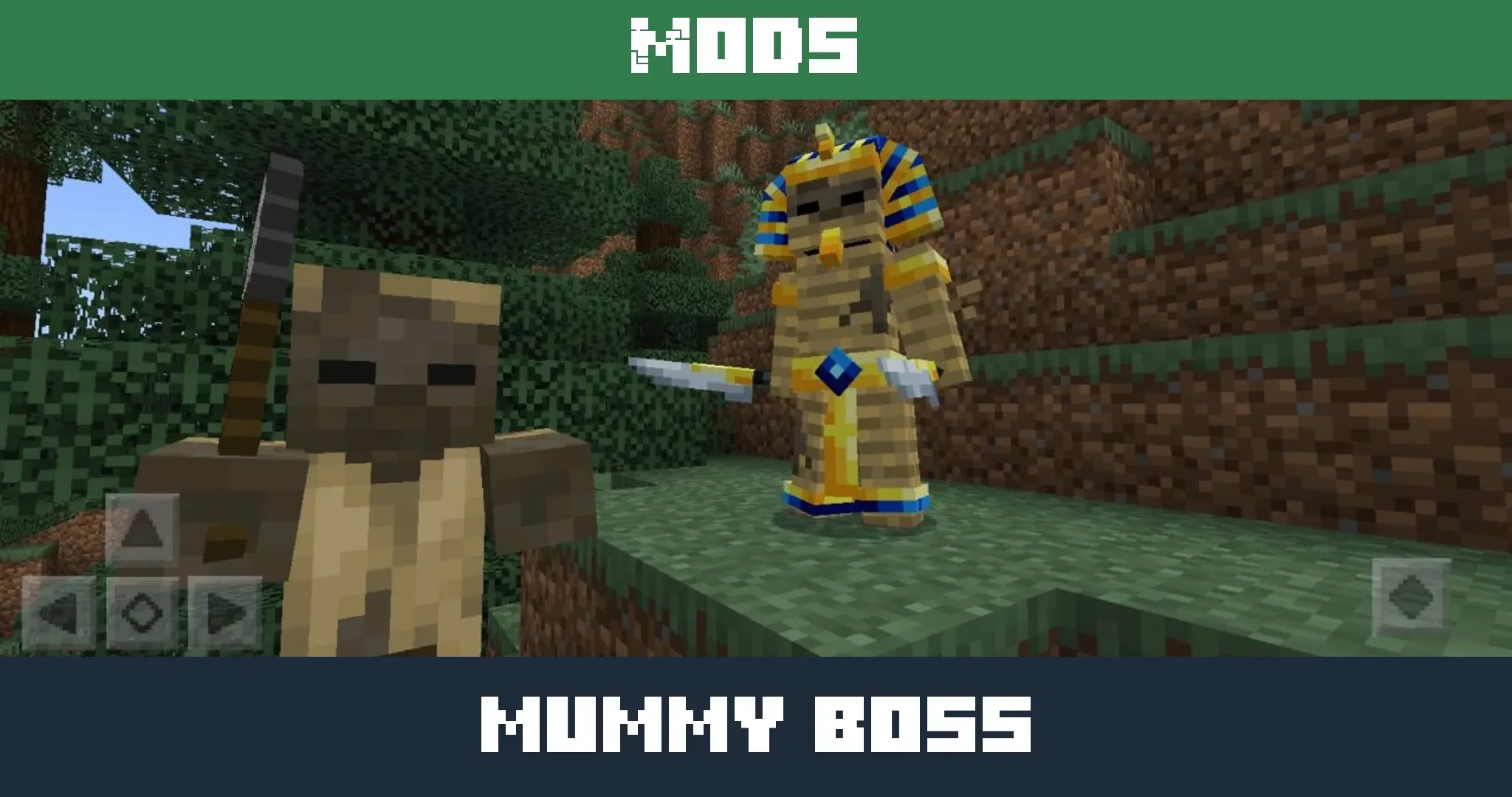 Mummy Boss Mod for Minecraft PE