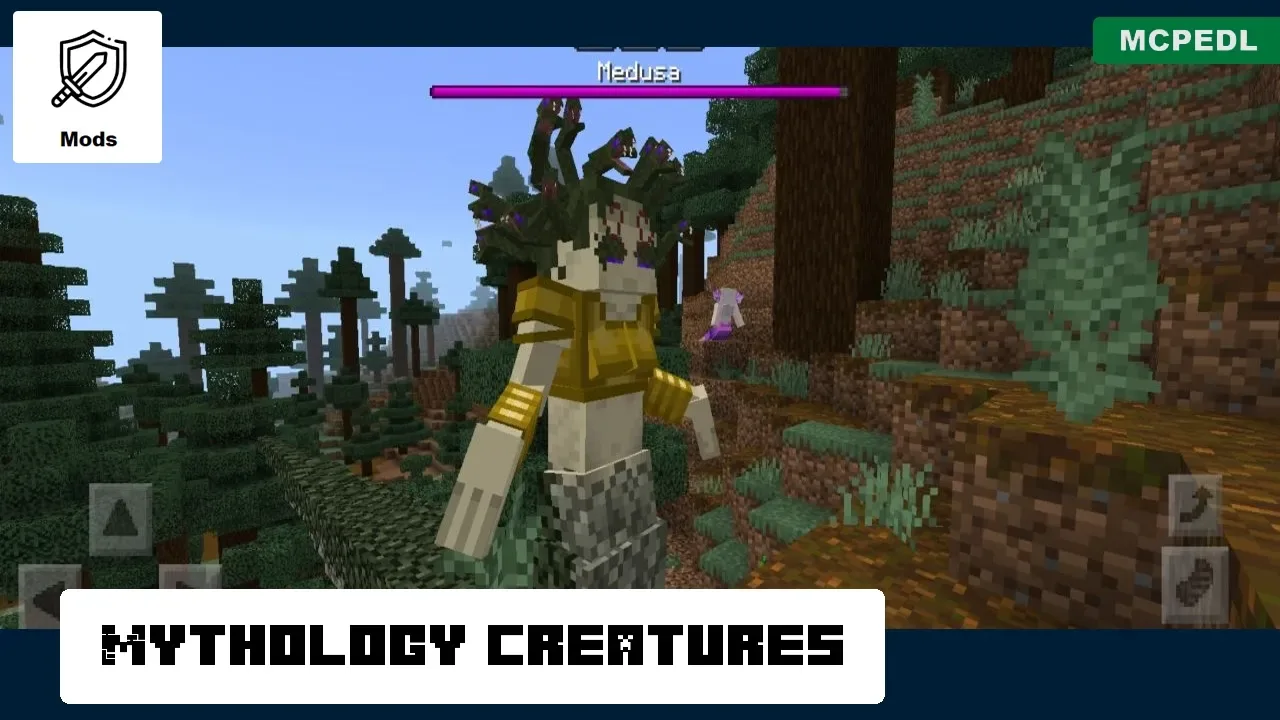 Mythology from Mummy Boss Mod for Minecraft PE