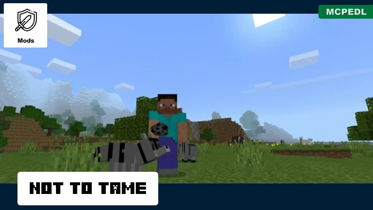 Not to Tame from Raccoon Mod for Minecraft PE