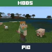 Pigs Mod for Minecraft PE