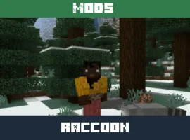 Raccoon Mod for Minecraft PE