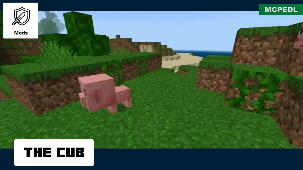 The Cub from Pig Mod for Minecraft PE