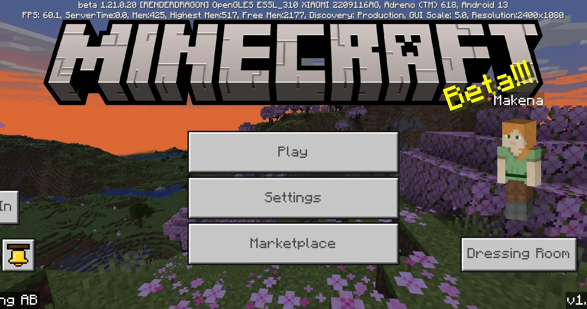 Minecraft 1.21.0.20