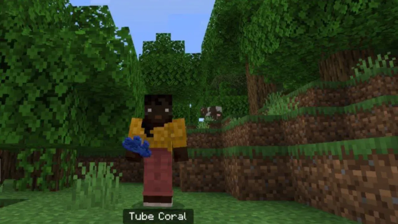 Coral from Insane Buffed Mobs Mod for Minecraft PE
