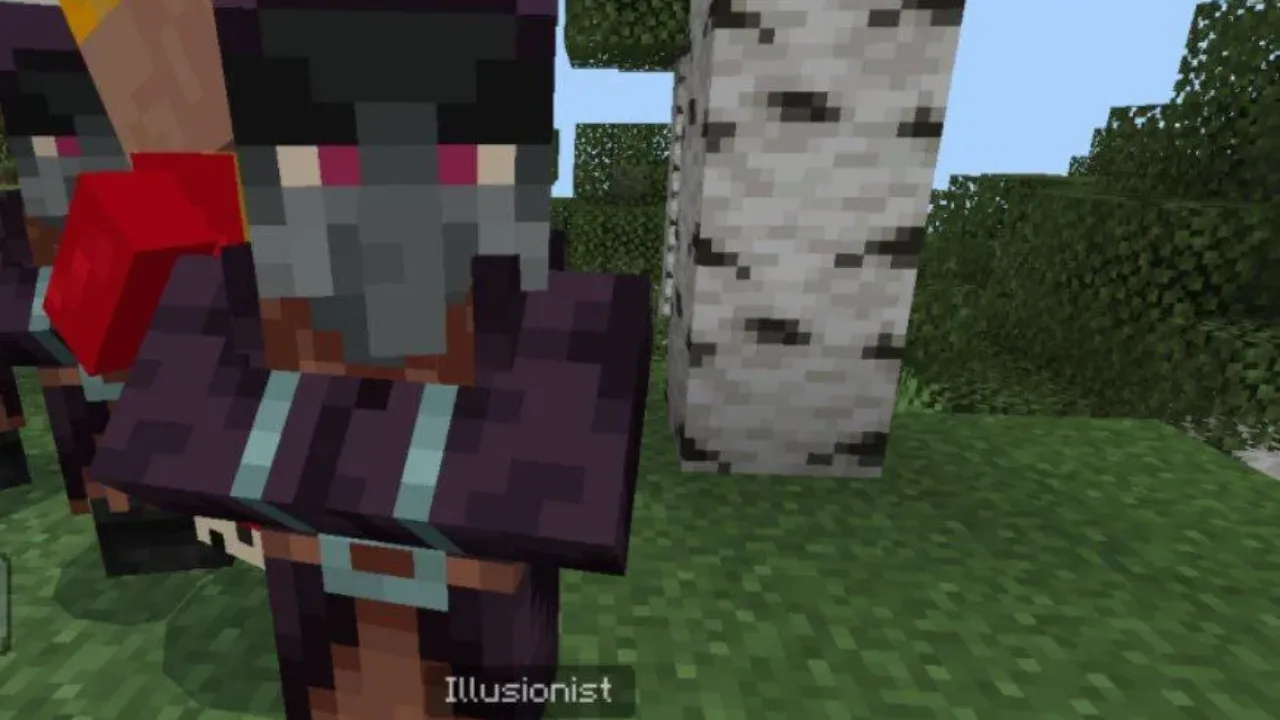 Illusionist from Better Illagers Mod for Minecraft PE