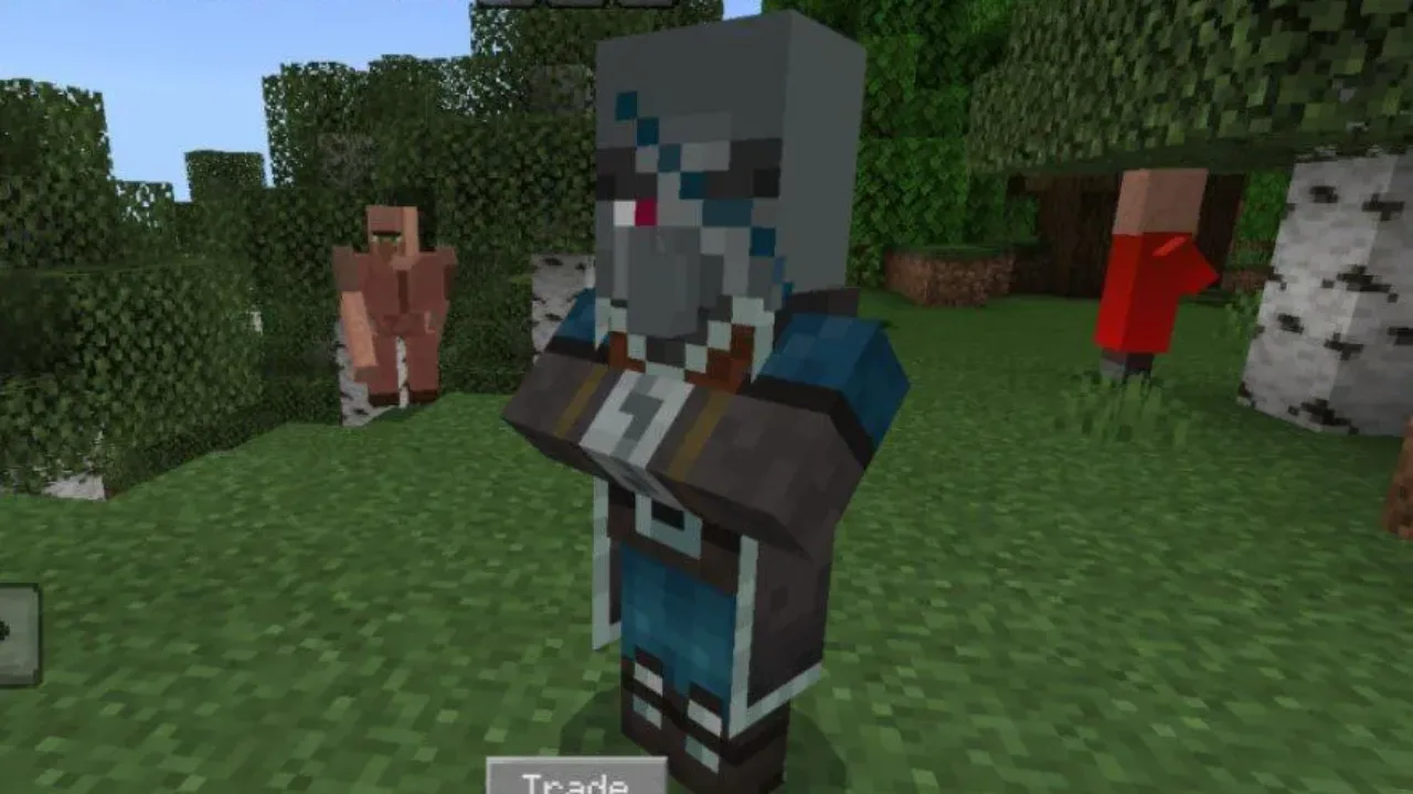 New Character from Better Illagers Mod for Minecraft PE