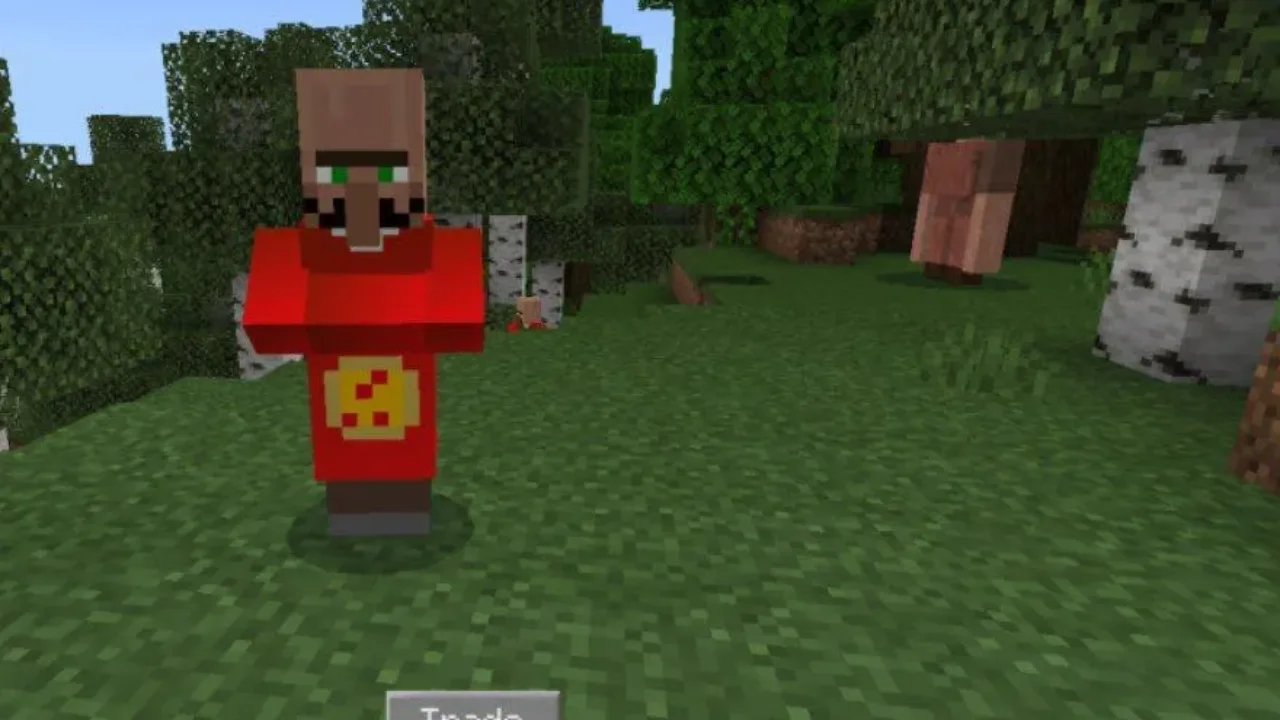 Pizzaman from Better Illagers Mod for Minecraft PE
