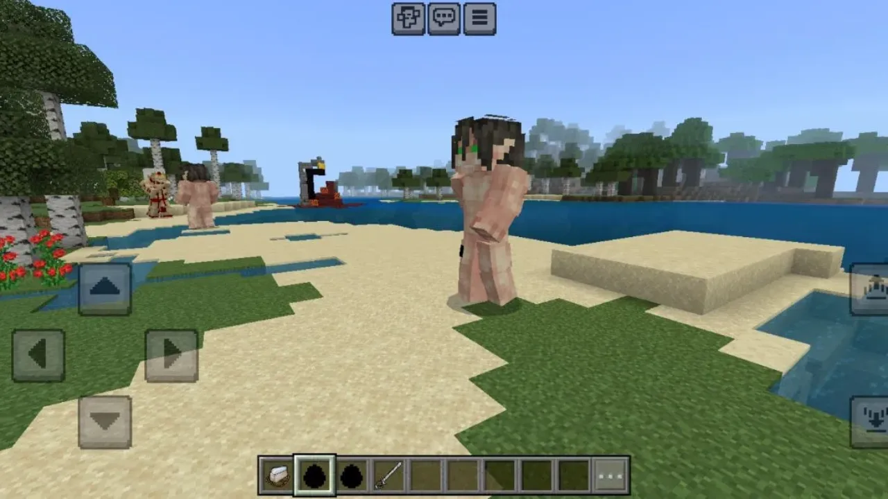 Adventures from Attack on Titan Mod for Minecraft PE