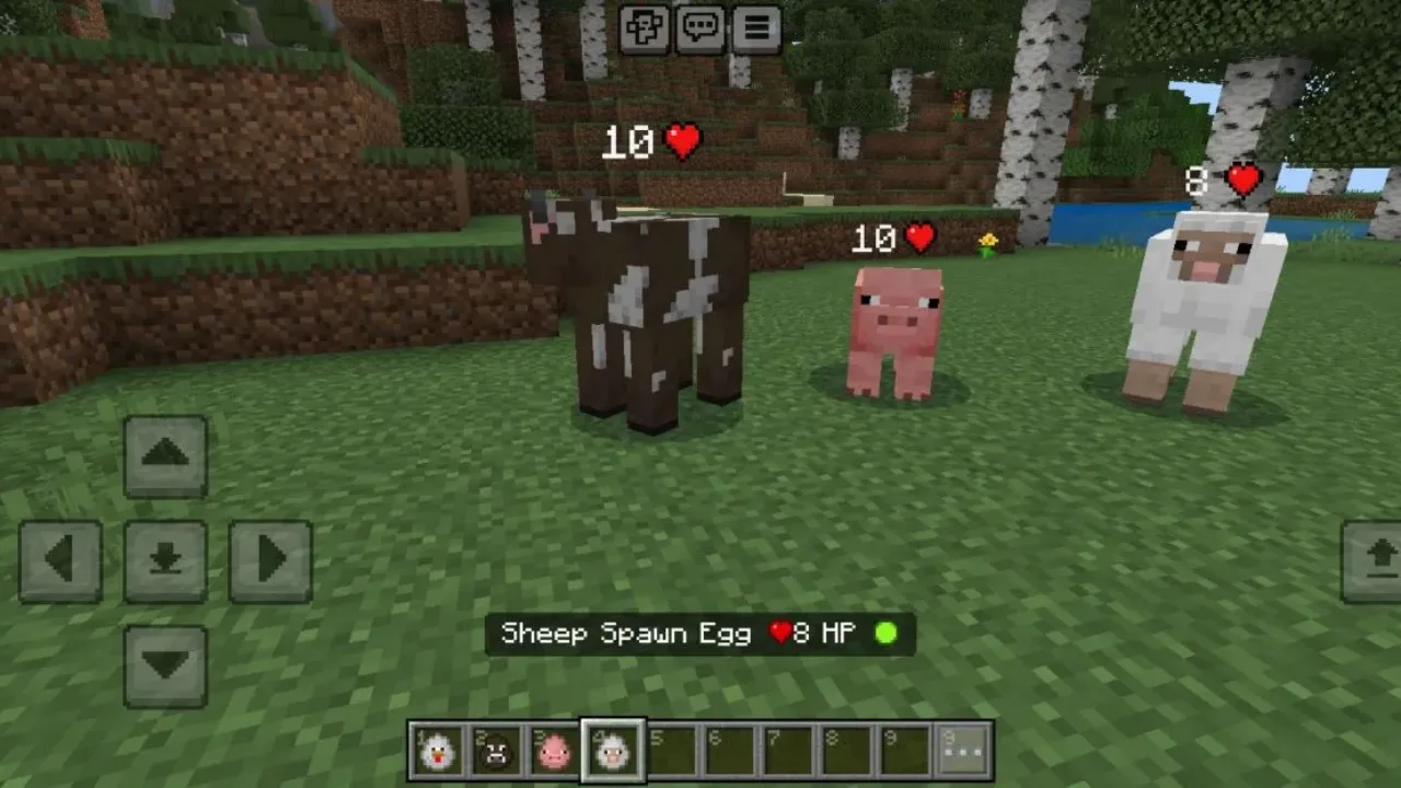 Animals from Ultimate Survival Texture Pack for Minecraft PE