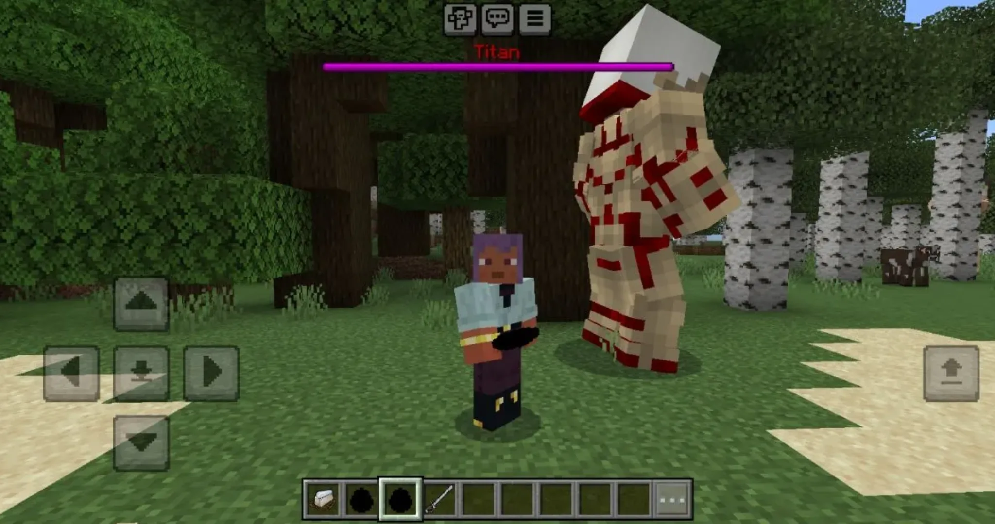 Attack on Titan Mod for Minecraft PE