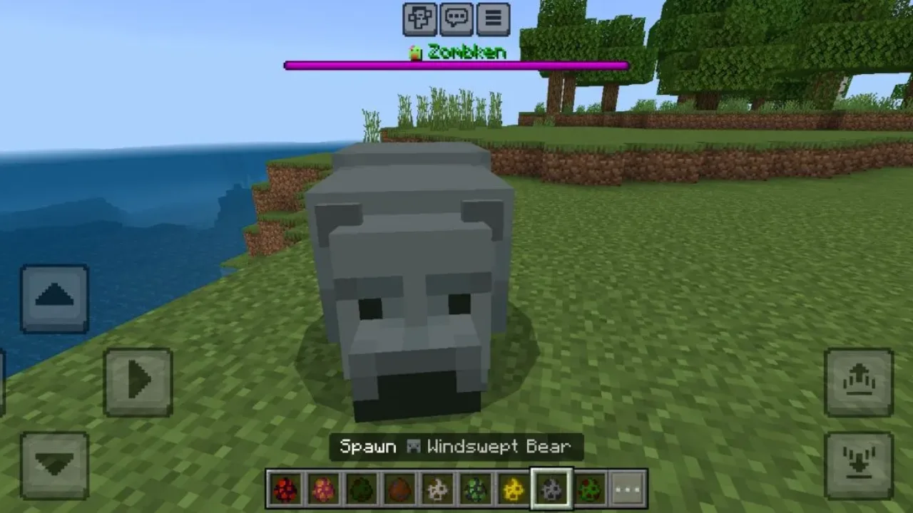 Bear from Pokes Fantasy Expansion Mod for Minecraft PE