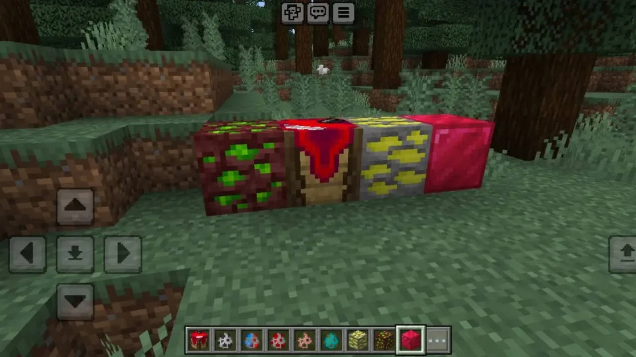 Blocks from Expansive Ores Mod for Minecraft PE