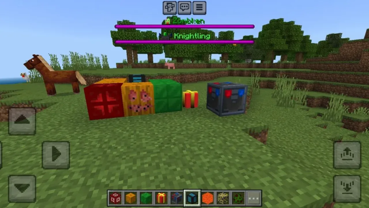 Blocks from Pokes Fantasy Expansion Mod for Minecraft PE