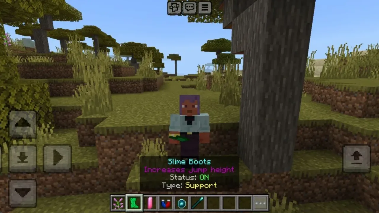 Boots from Vanilla Artifacts Mod for Minecraft PE