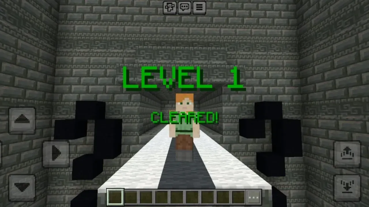 Cleared from Windy Parkour Map for Minecraft PE