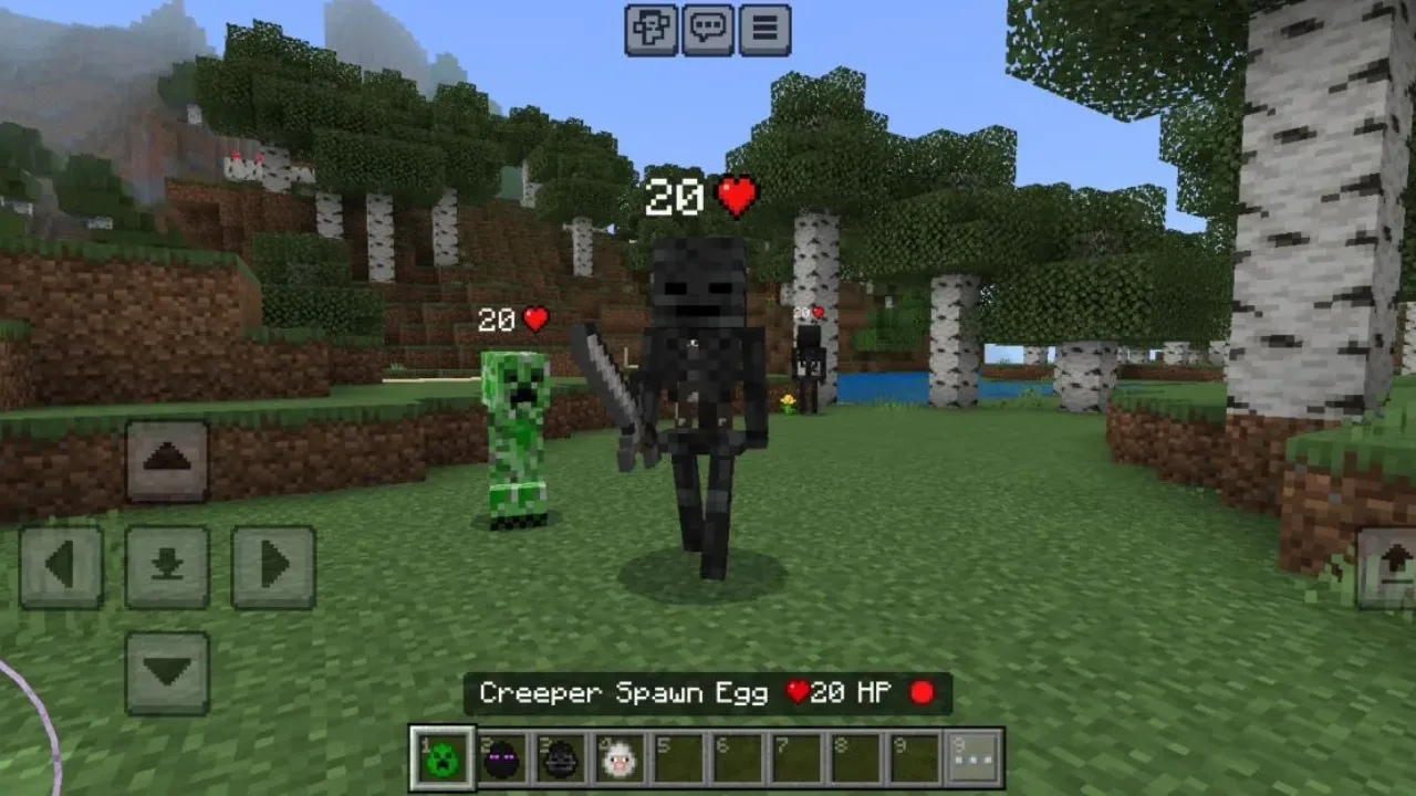 Enemies from Ultimate Survival Texture Pack for Minecraft PE