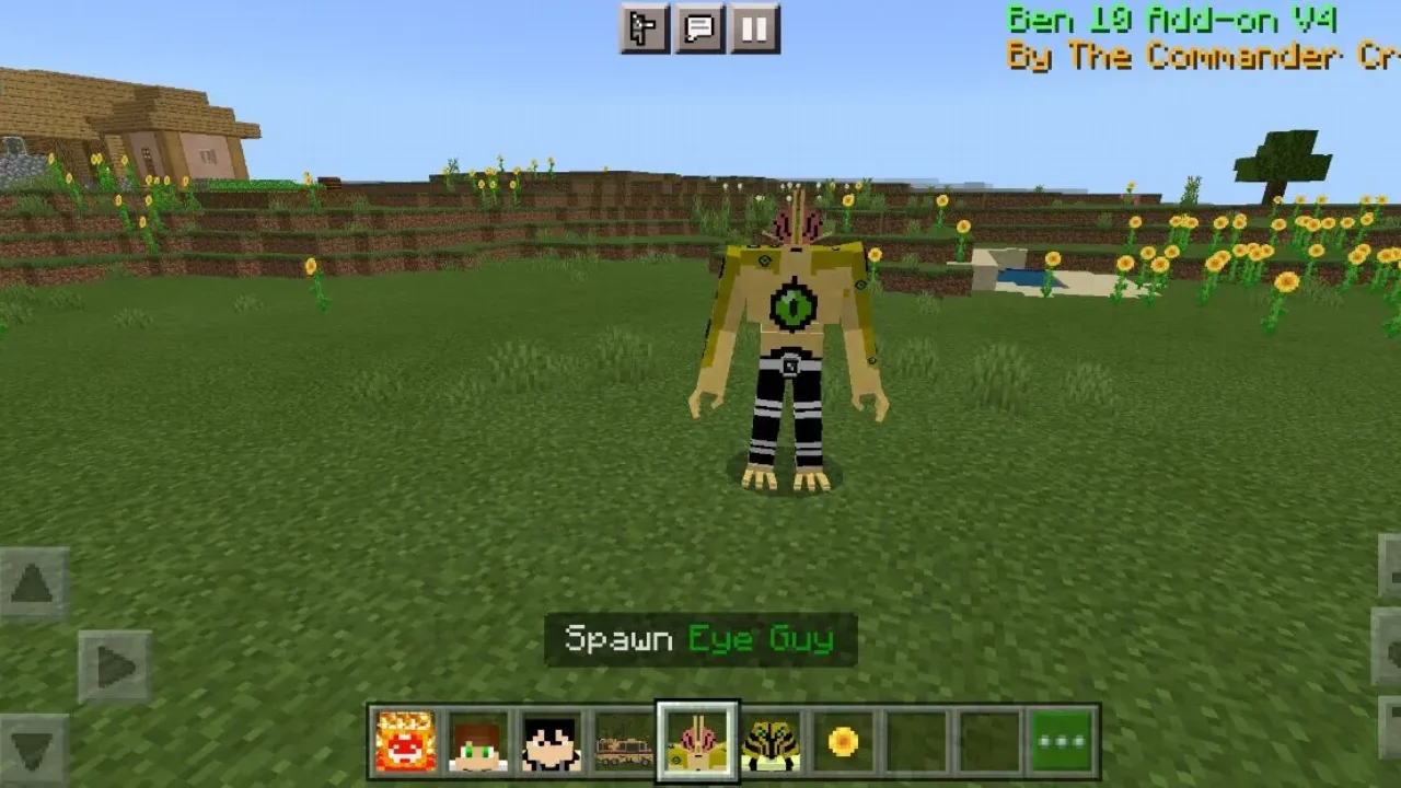 Eye Guy from Ben Ten Mod for Minecraft PE