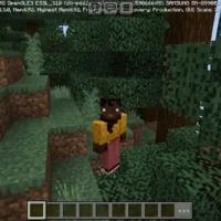 Fused Falling Leaves Mod for Minecraft PE
