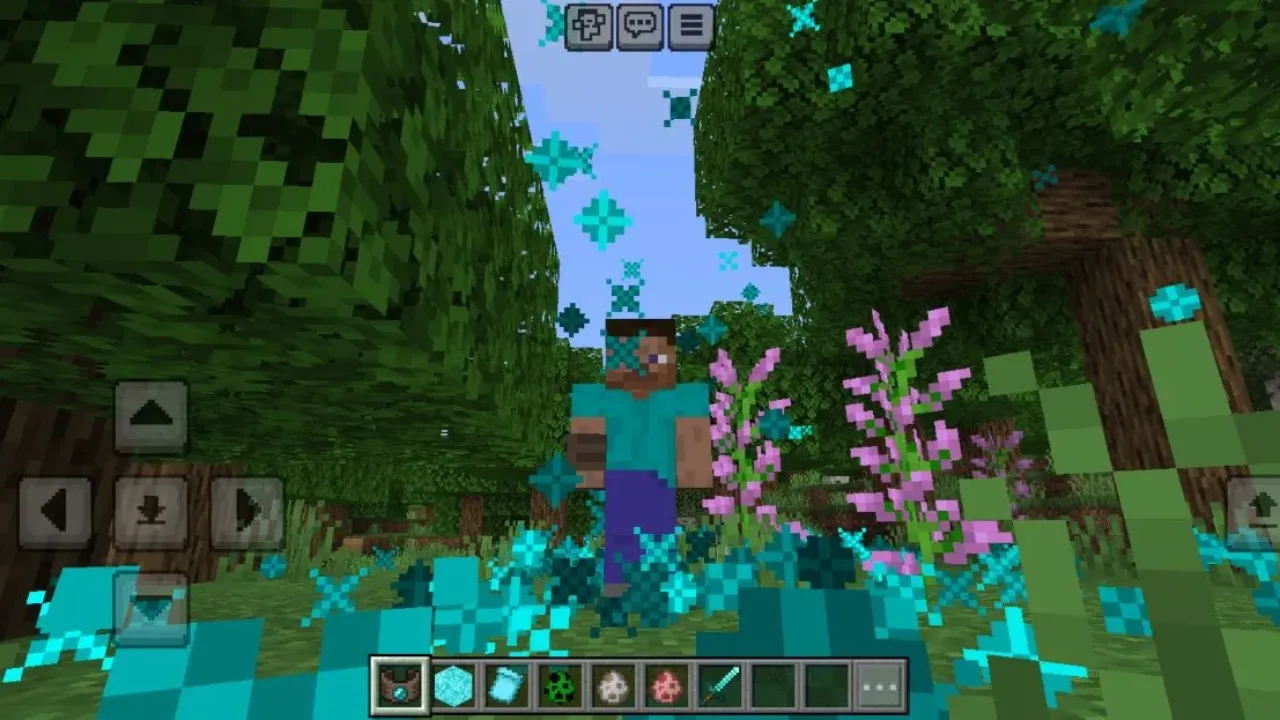 Particles from Morph 2 Mod for Minecraft PE