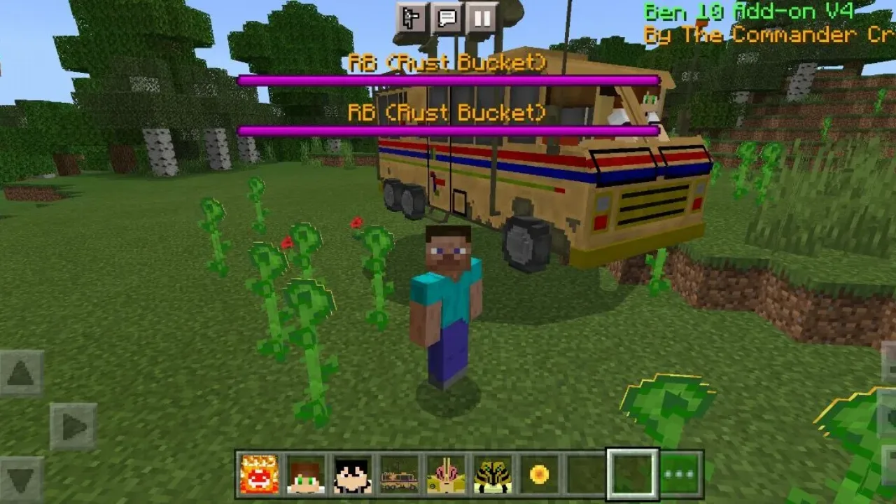 Rust Bucket from Ben Ten Mod for Minecraft PE