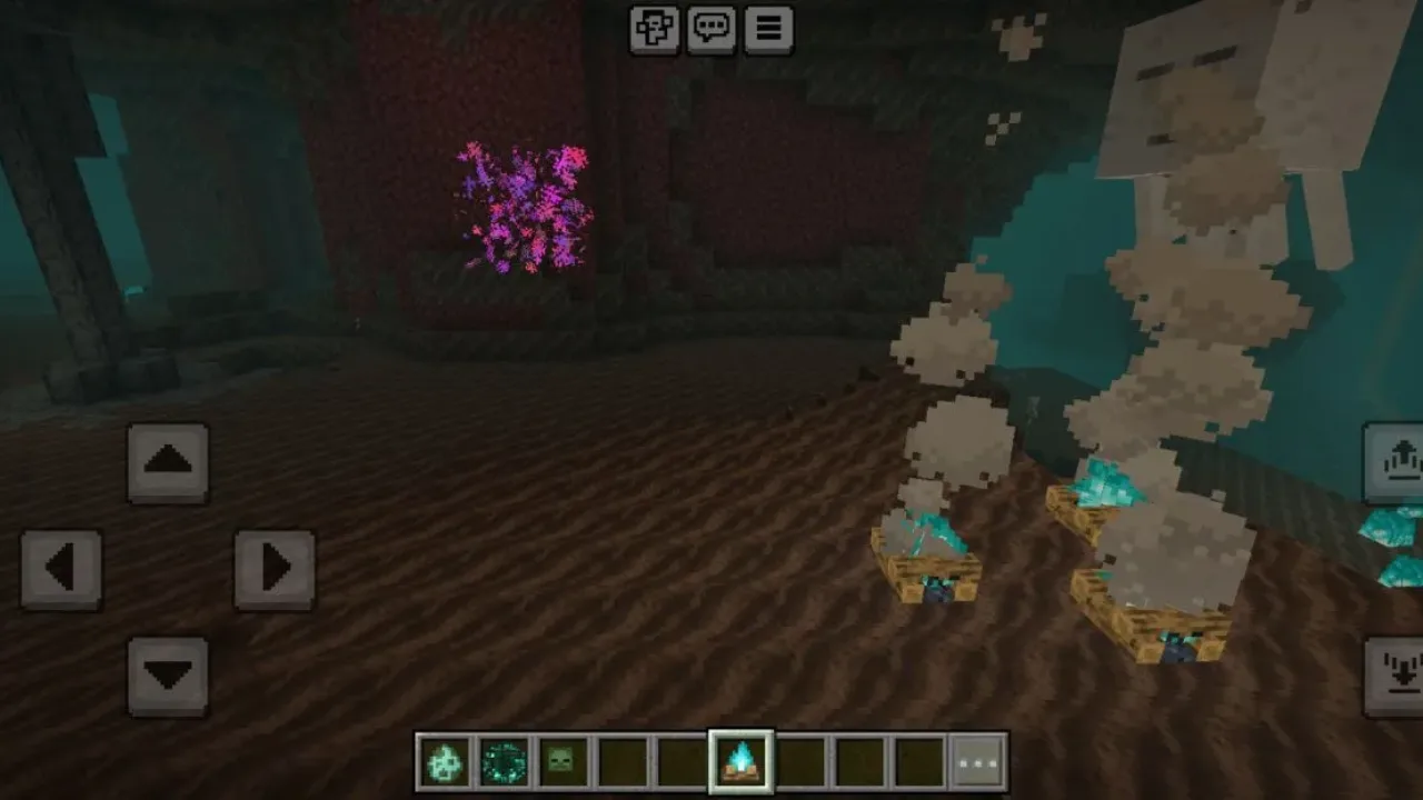 Teleportation from Undead Craft Mod for Minecraft PE