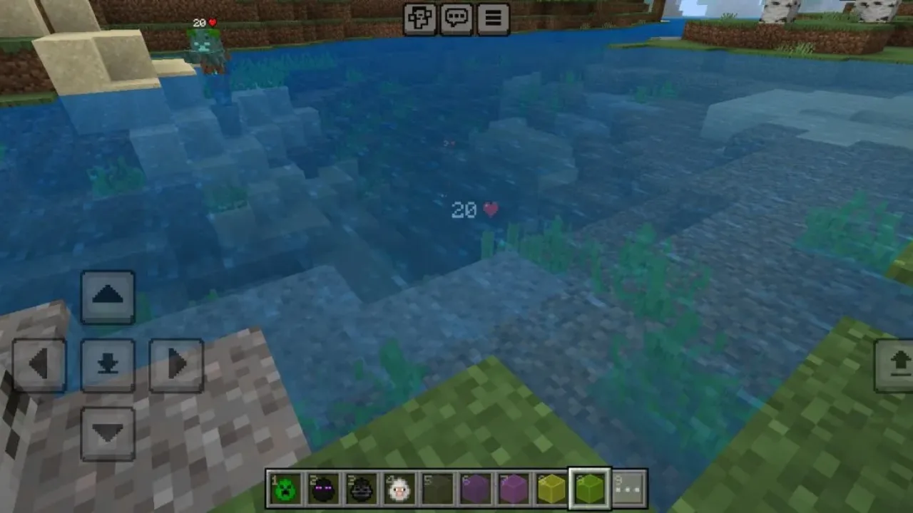 Water from Ultimate Survival Texture Pack for Minecraft PE