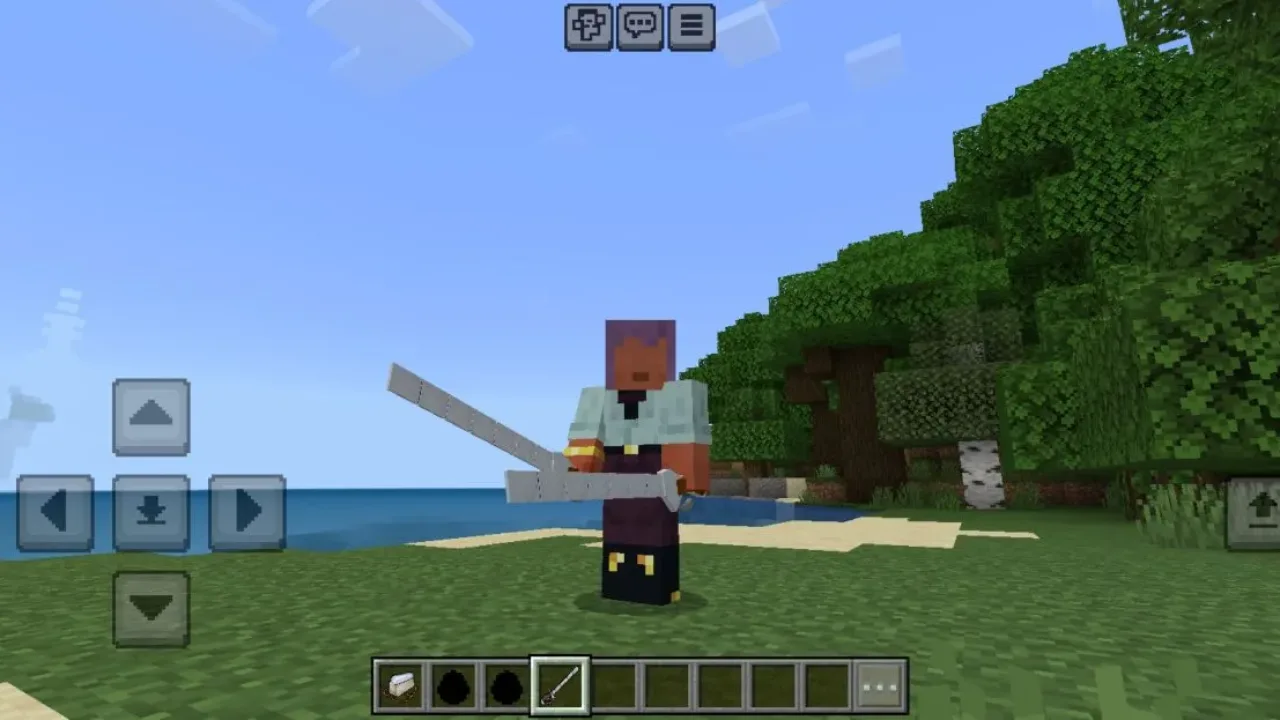 Weapon from Attack on Titan Mod for Minecraft PE