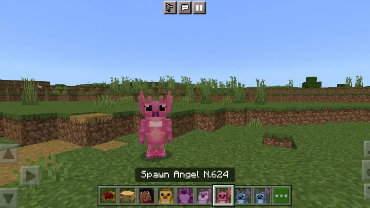 Angel from Lilo and Stitch Mod for Minecraft PE