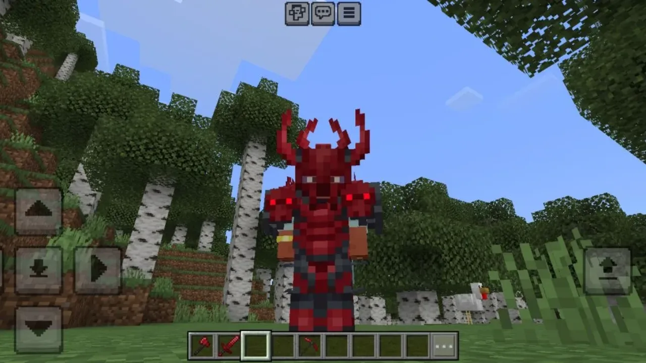 Armor from Deathnerite Mod for Minecraft PE