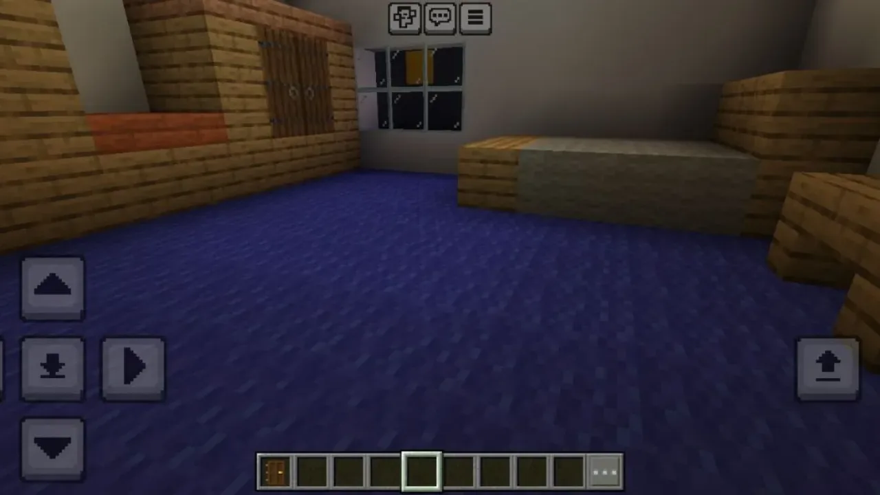 Bedroom from It Lurks Map for Minecraft PE