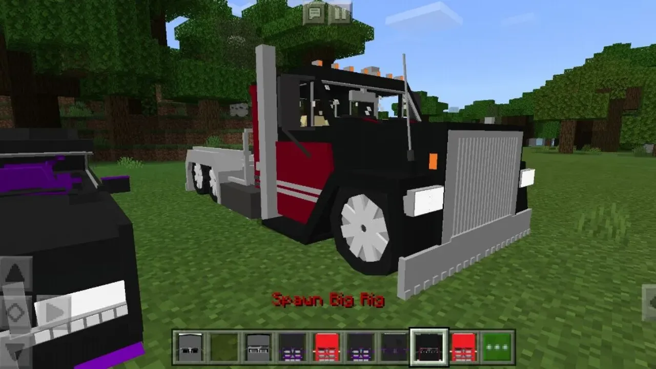 Big Rig from Lowrider Mod for Minecraft PE