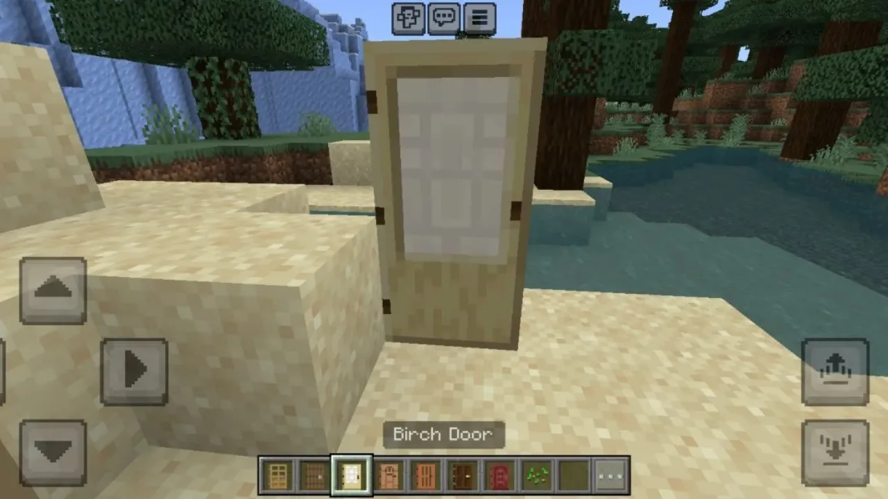 Birch from Double Door Mod for Minecraft PE