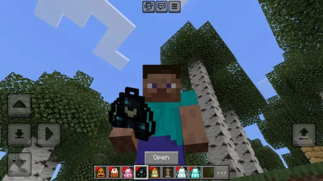 Black from Multi Backpack Mod for Minecraft PE