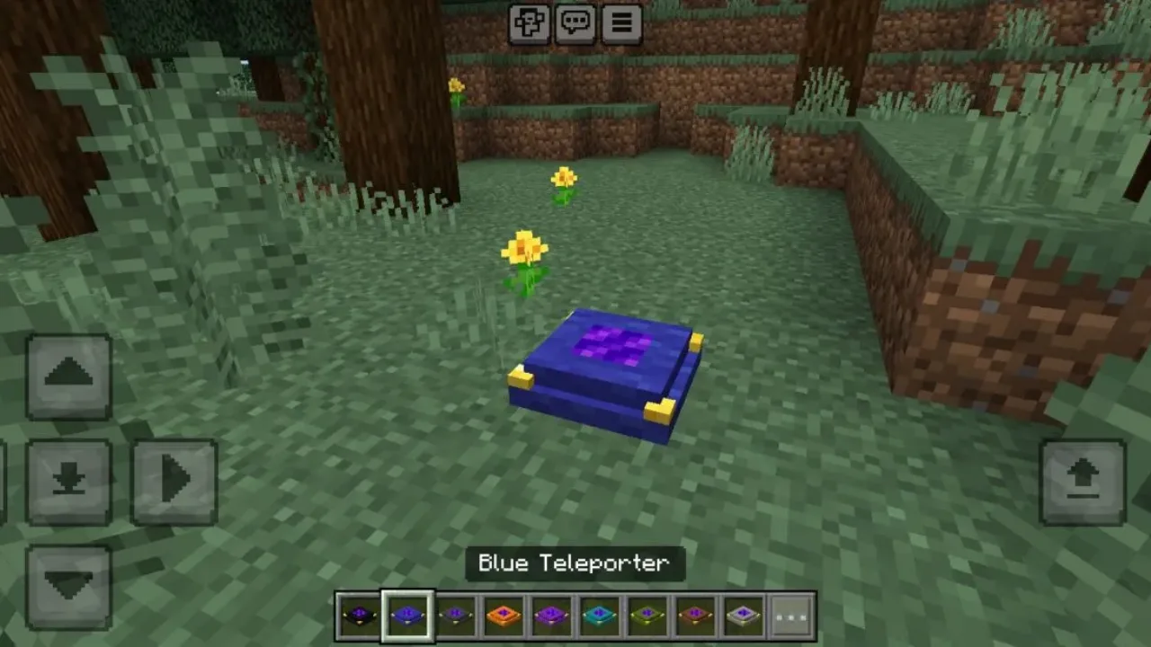 Blue from Teleporter Mod for Minecraft PE