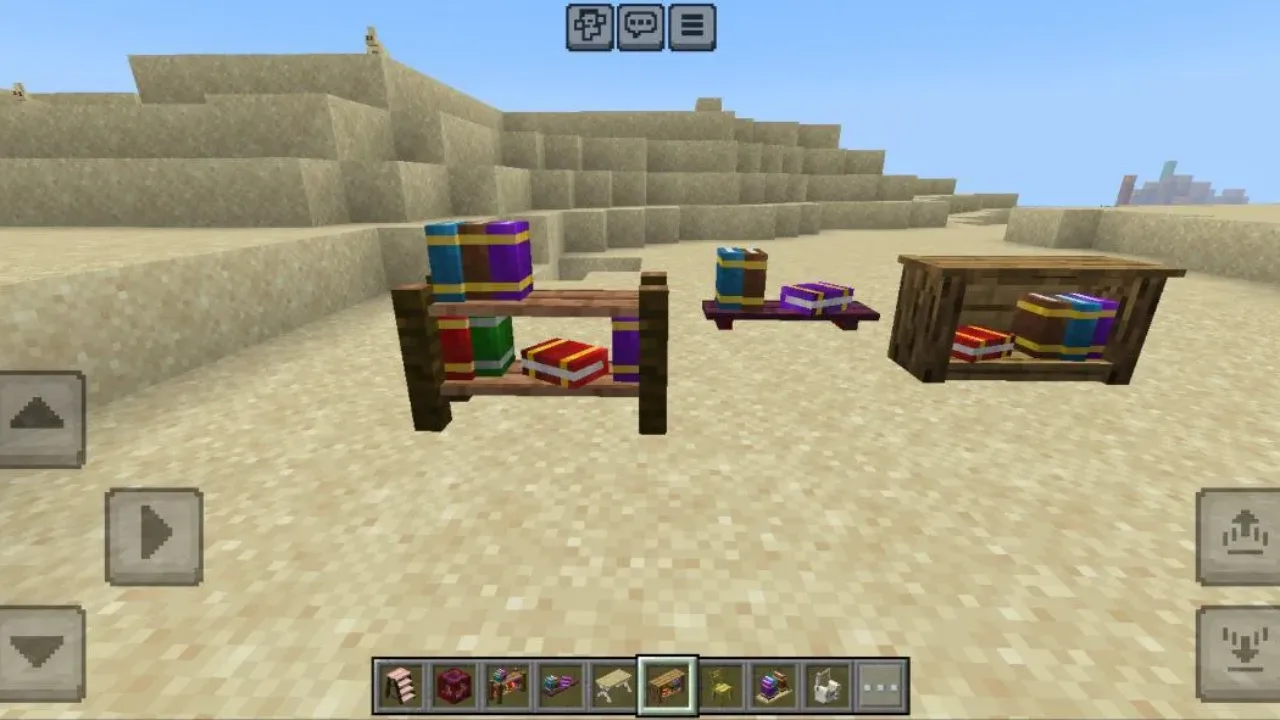 Bookshelves from Feudal Furniture Mod for Minecraft PE