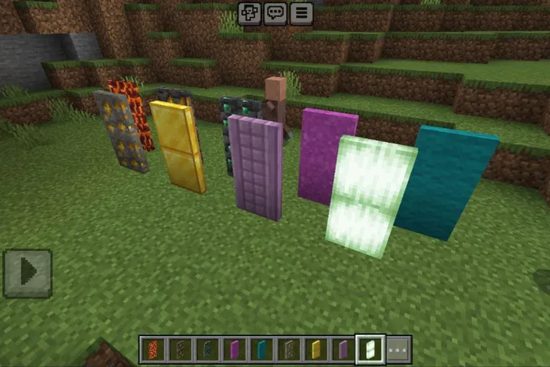 Camouflage Door Mod for Minecraft PE