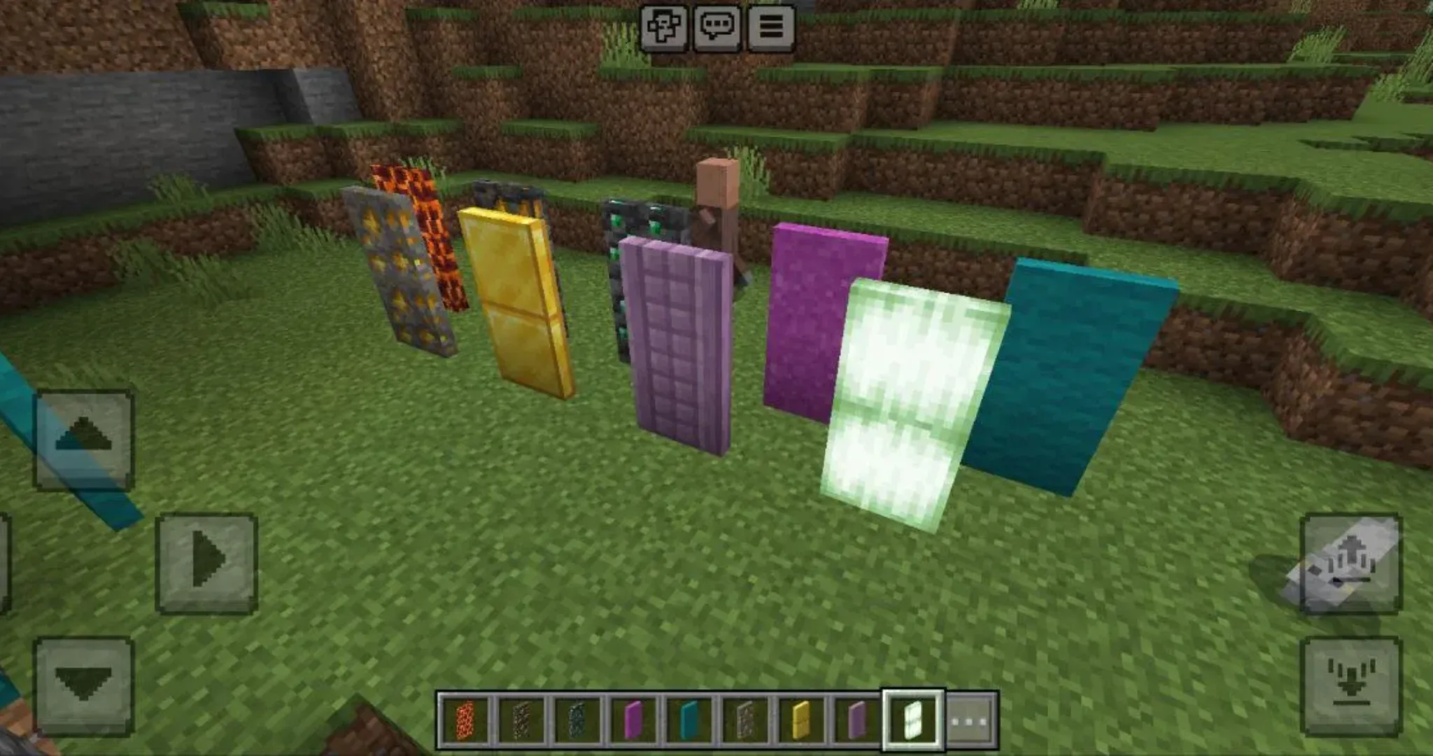 Camouflage Door Mod for Minecraft PE